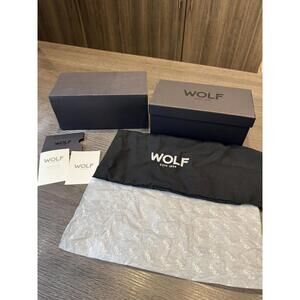 WOLF Redbar 800660 Black Box ONLY with Dust Bag & Papers Gift Box Storage Case